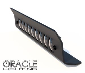 Jeep Wrangler JL Skid Plate - ORACLE Lighting - Integrated LED Emitters - Clear - `19-`27
